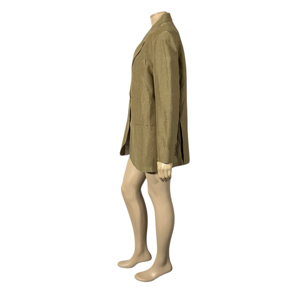 NWT Sandro Tan Oversized Blazer Jacket - Picture 5 of 16